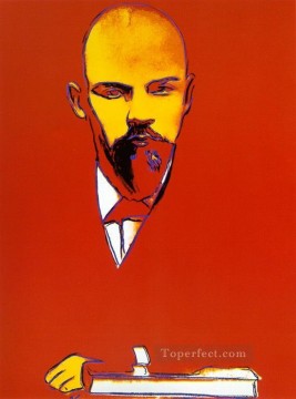 Lenin rojo POP Pinturas al óleo